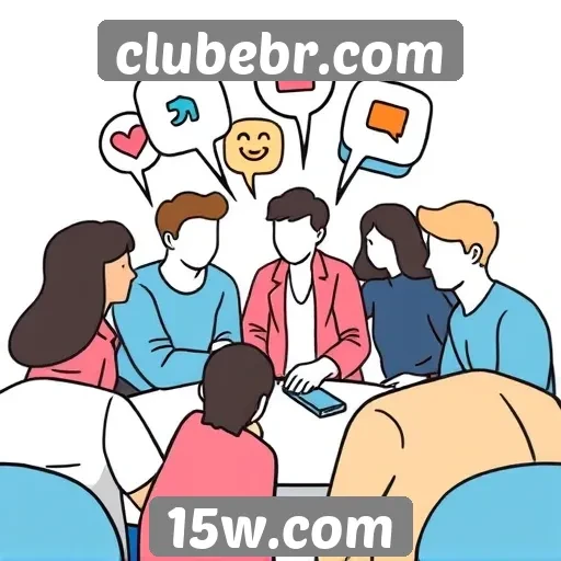 Recursos de socialização no Clubebr.com estimulam comunidades