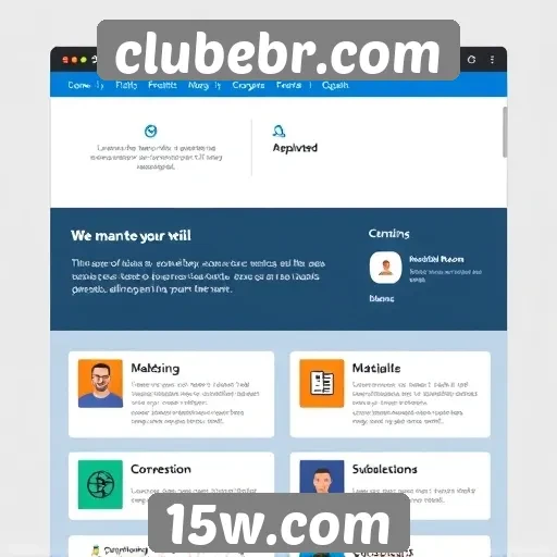 Avaliação da interface do usuário no clubebr.com